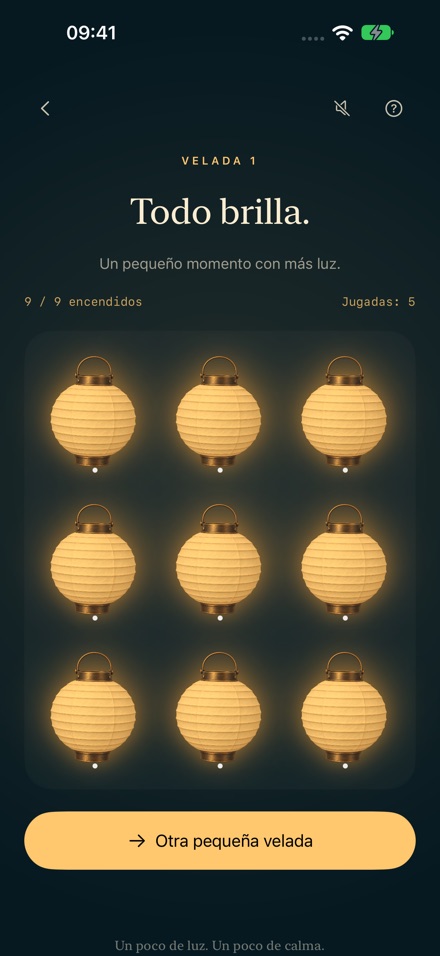Todo brilla.